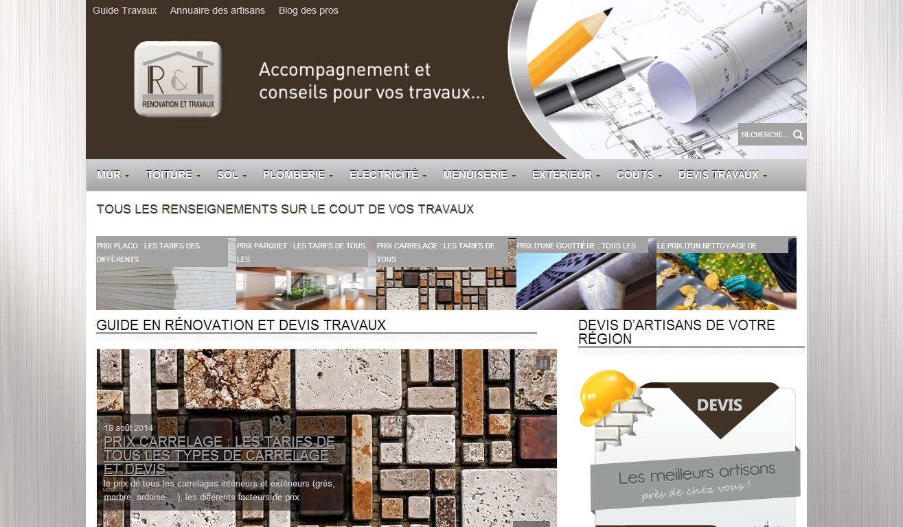 Webdesign Rénovation et Travaux